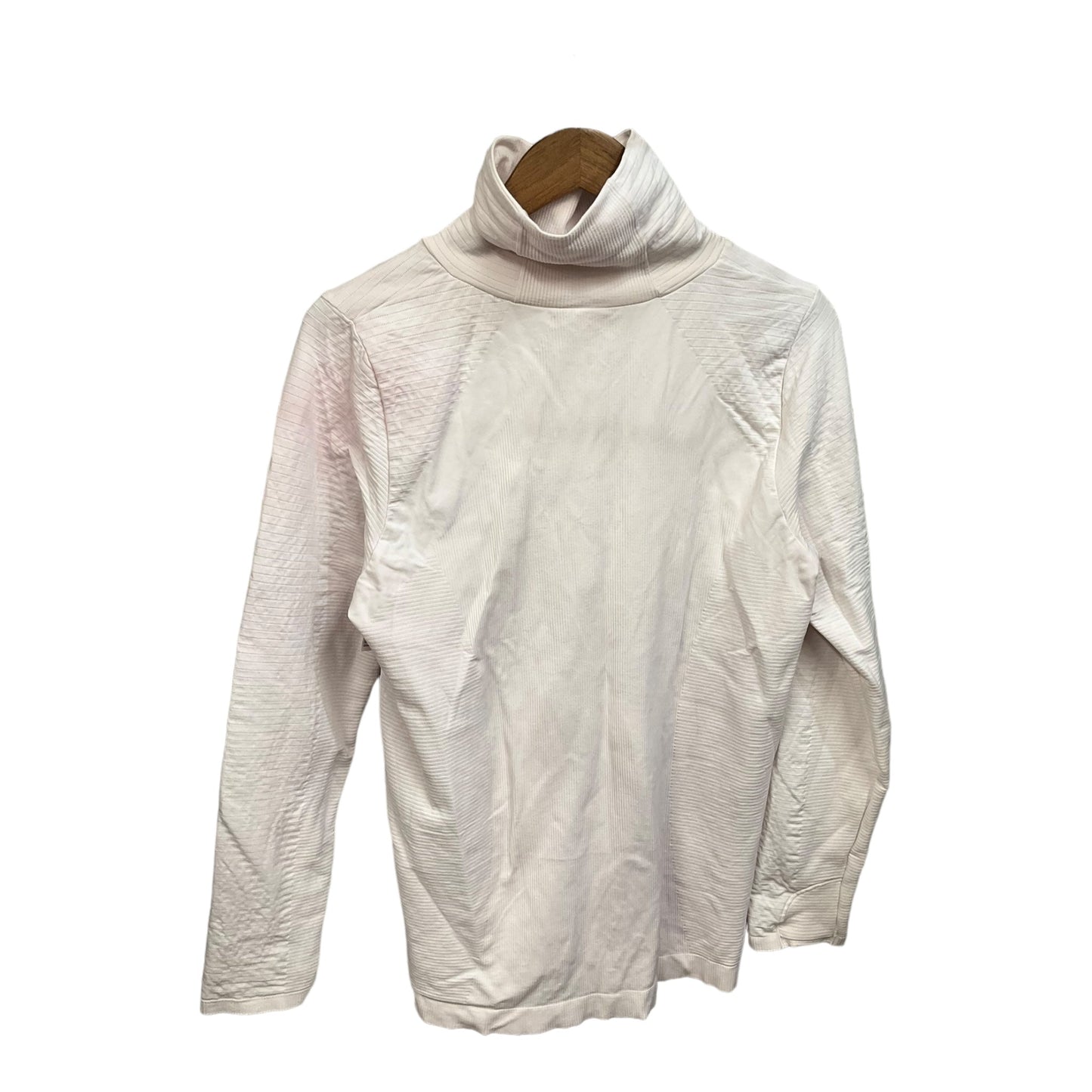 Athletic Top Long Sleeve Collar By Athleta In Pink, Size: 1x