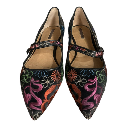 Shoes Flats By Tahari By Arthur Levine In Multi-colored, Size: 9.5