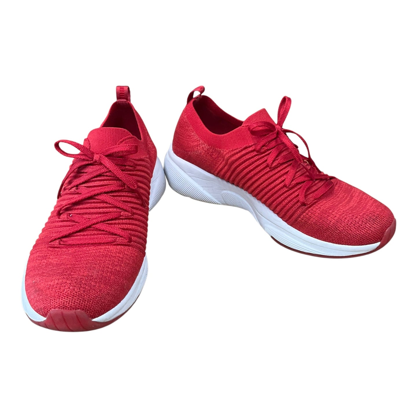 Shoes Athletic By Skechers In Red, Size: 9