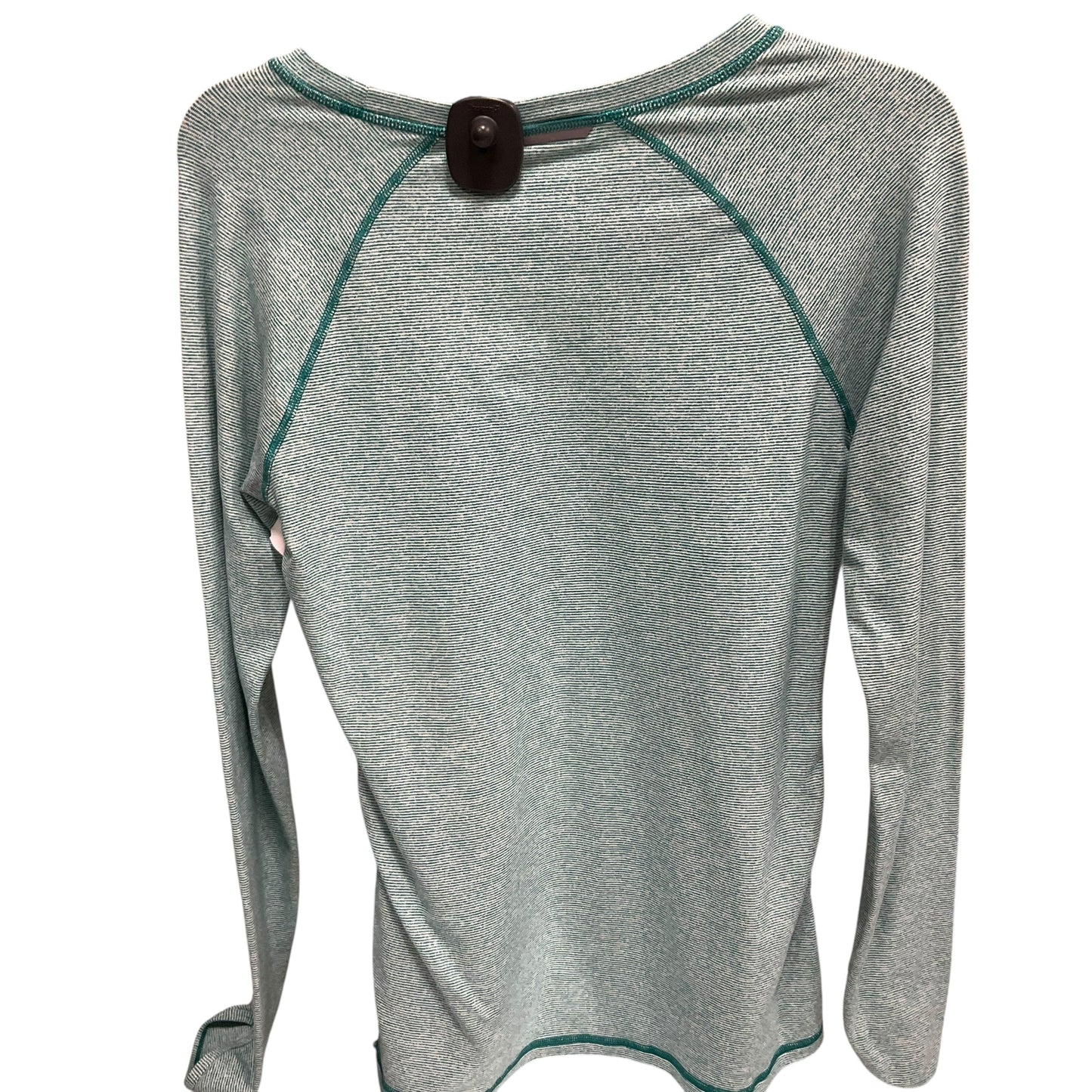 Athletic Top Long Sleeve Crewneck By Lucy In Green, Size: M