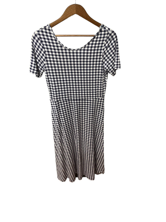 Dress Casual Midi By Draper James In Plaid Pattern, Size: S