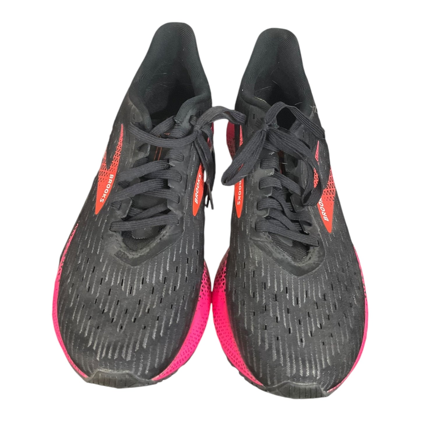 Shoes Athletic By Brooks In Black & Pink, Size: 10