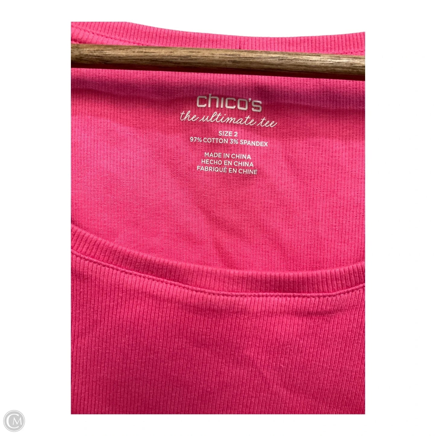 Tank Top By Chicos In Pink, Size: L