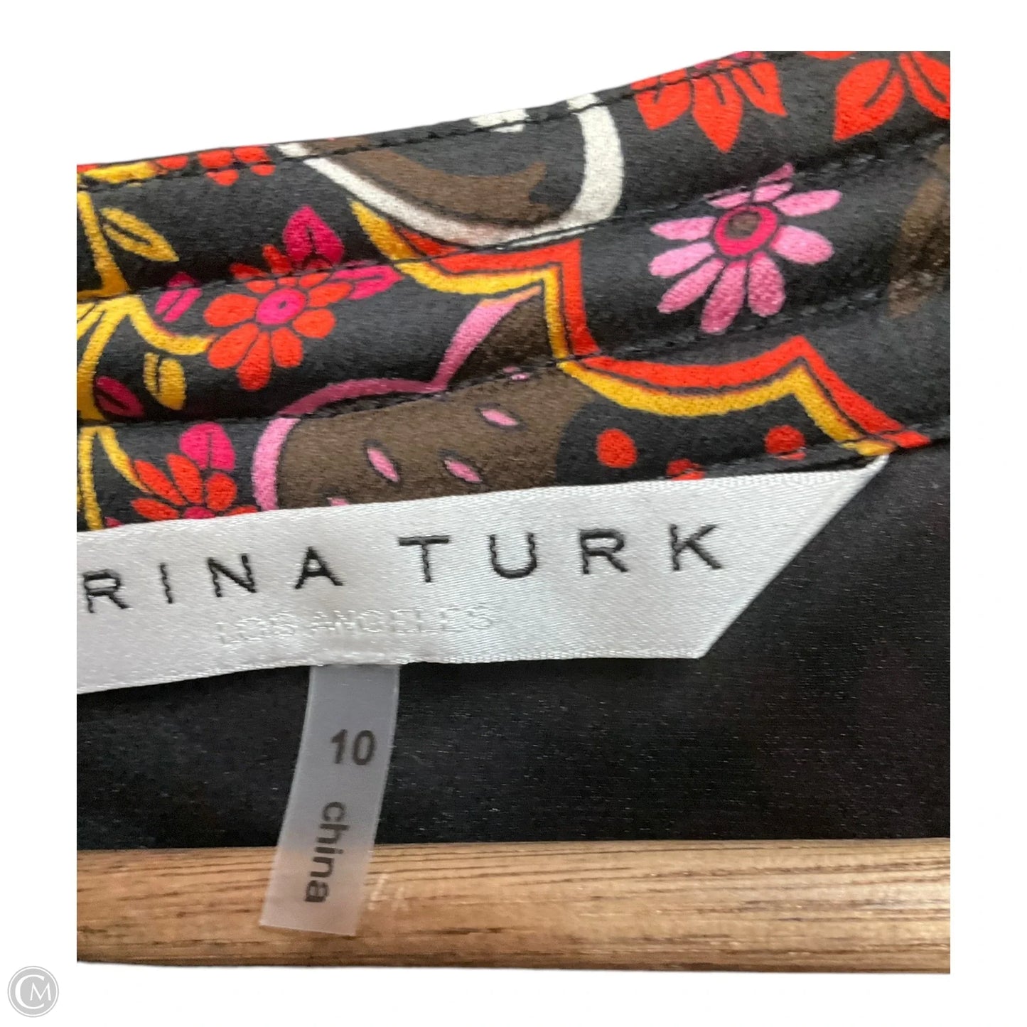 Dress Casual Short By Trina Turk In Floral Print, Size: M