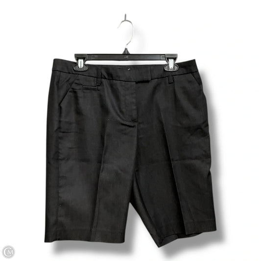 Shorts By Gloria Vanderbilt In Black, Size: M