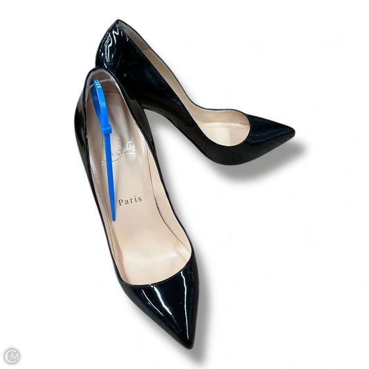Shoes Luxury Designer By Christian Louboutin In Black, Size: 5