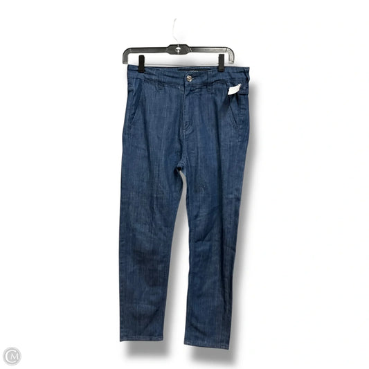 Jeans Designer By Escada In Blue Denim, Size: 10