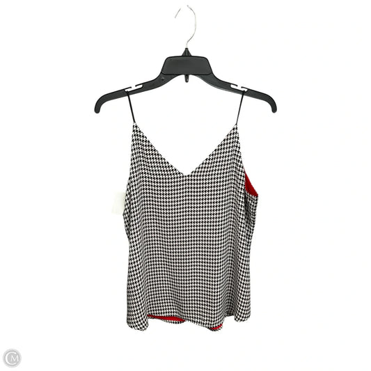 Top Cami By Cme In Checkered Pattern, Size: M