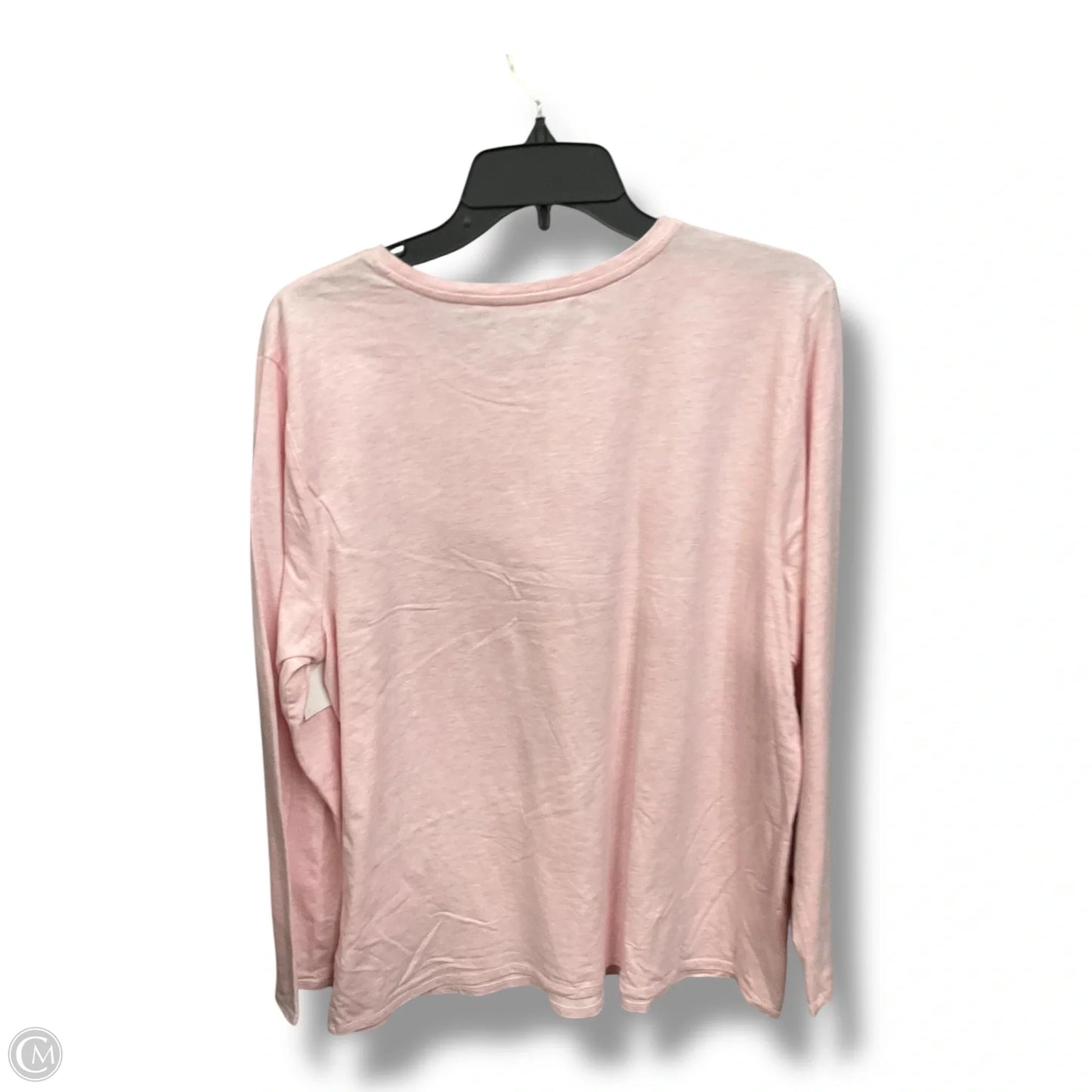 Top Long Sleeve Basic By Pure Jill In Pink, Size: Xl