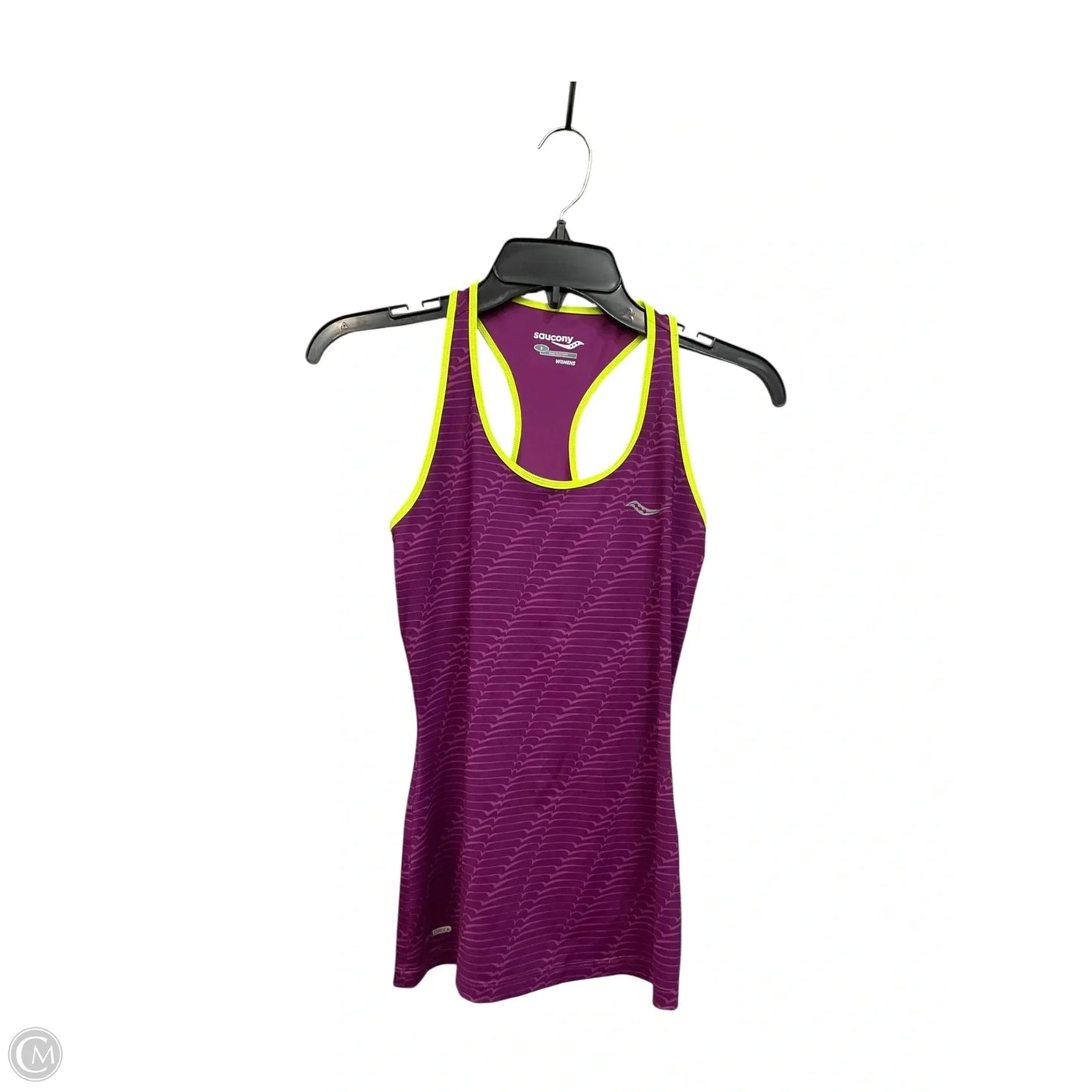 Athletic Tank Top By Saucony In Purple, Size: S