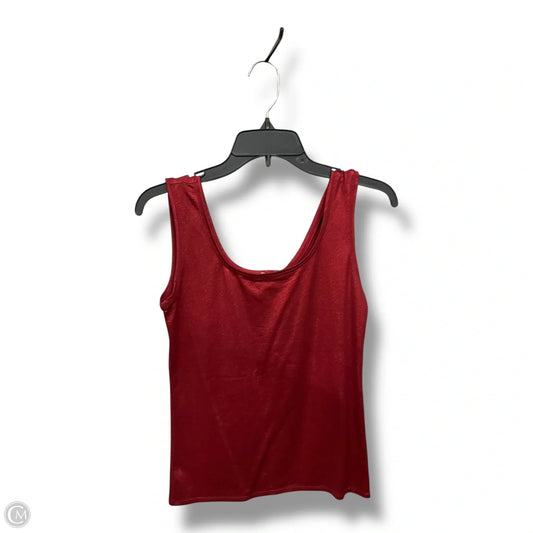 Tank Top By White House Black Market In Red, Size: S