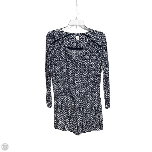 Romper By Gap In Blue & White, Size: S