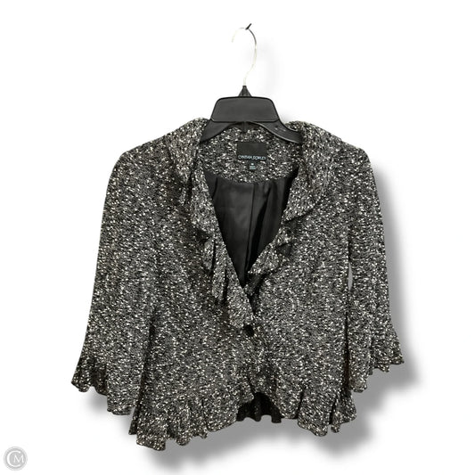 Blazer By Cynthia Rowley In Black & White, Size: M