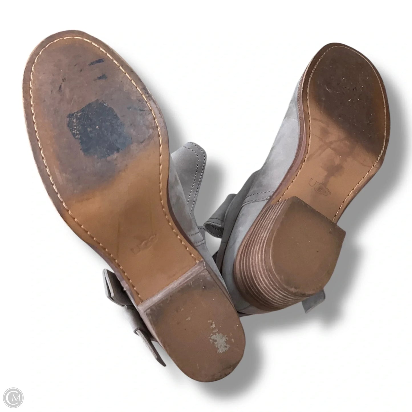 Boots Designer By Ugg In Beige, Size: 8