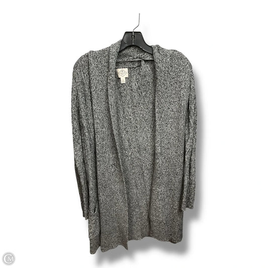 Sweater Cardigan By St Johns Bay In Grey, Size: S