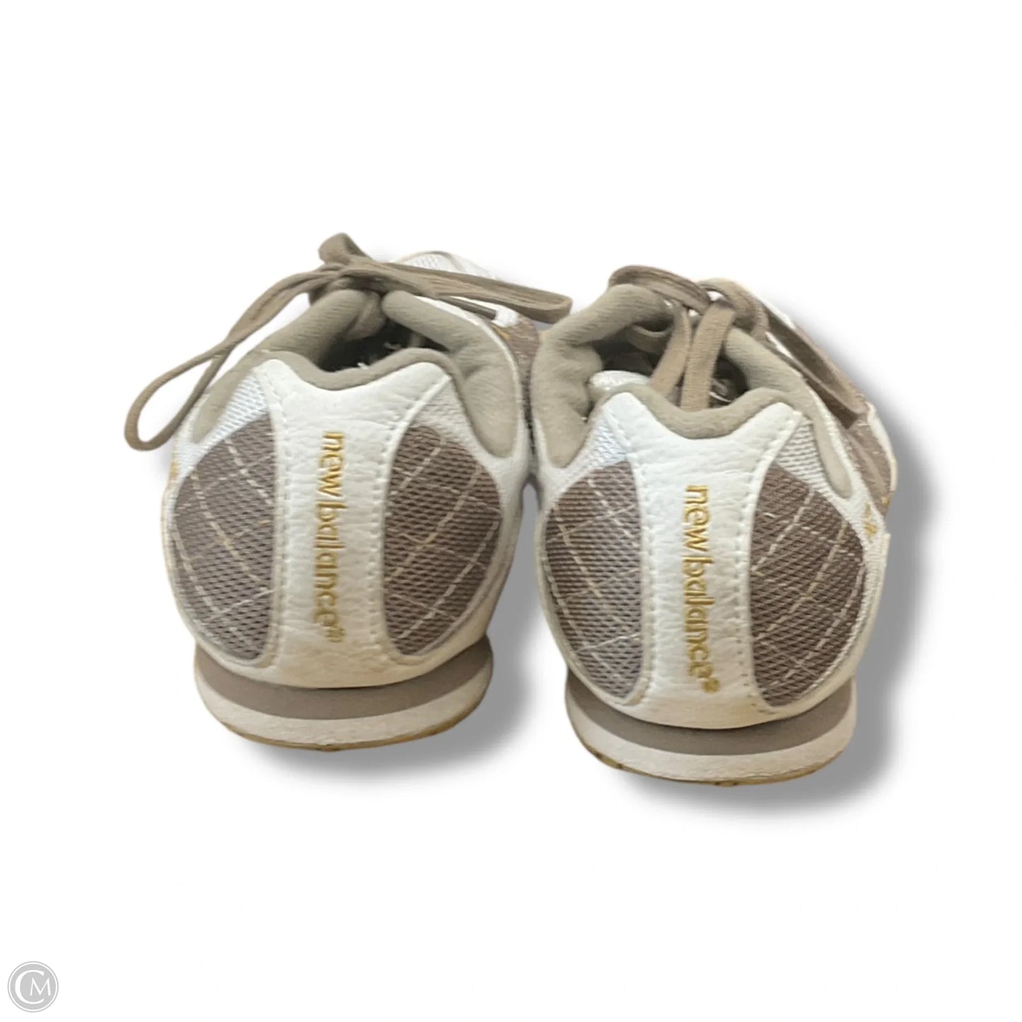 Shoes Athletic By New Balance In Brown & White, Size: 8