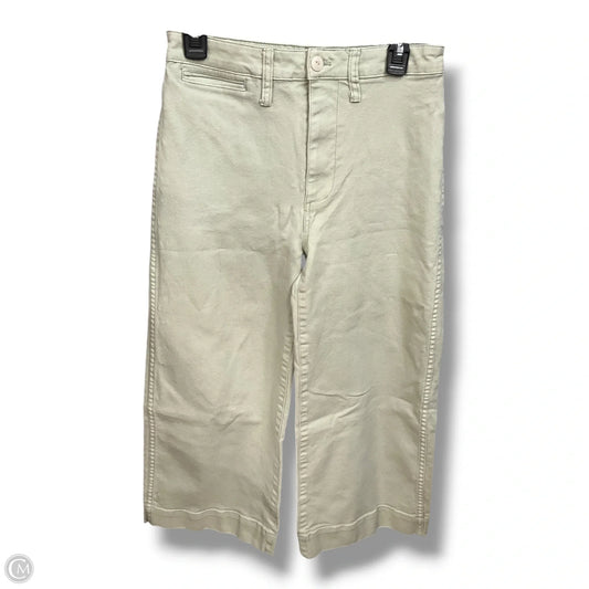 Pants Wide Leg By Madewell In Green, Size: 8