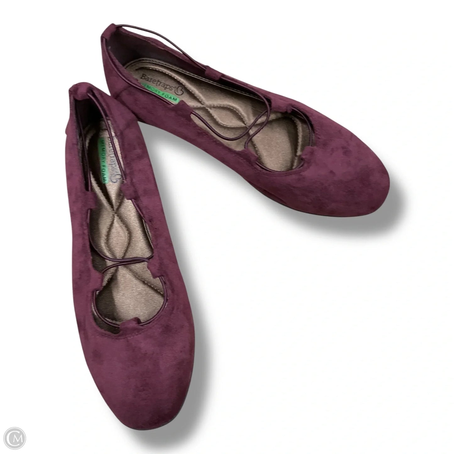 Shoes Flats By Bare Traps In Maroon, Size: 8