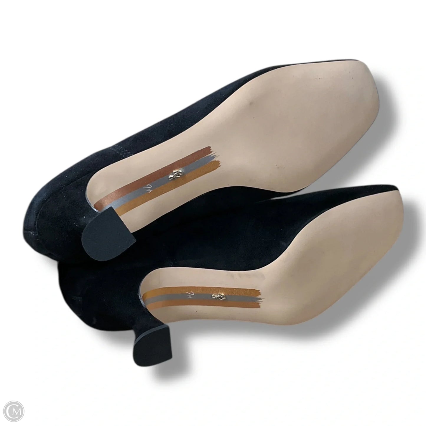 Boots Ankle Heels By Sam Edelman In Black, Size: 7.5