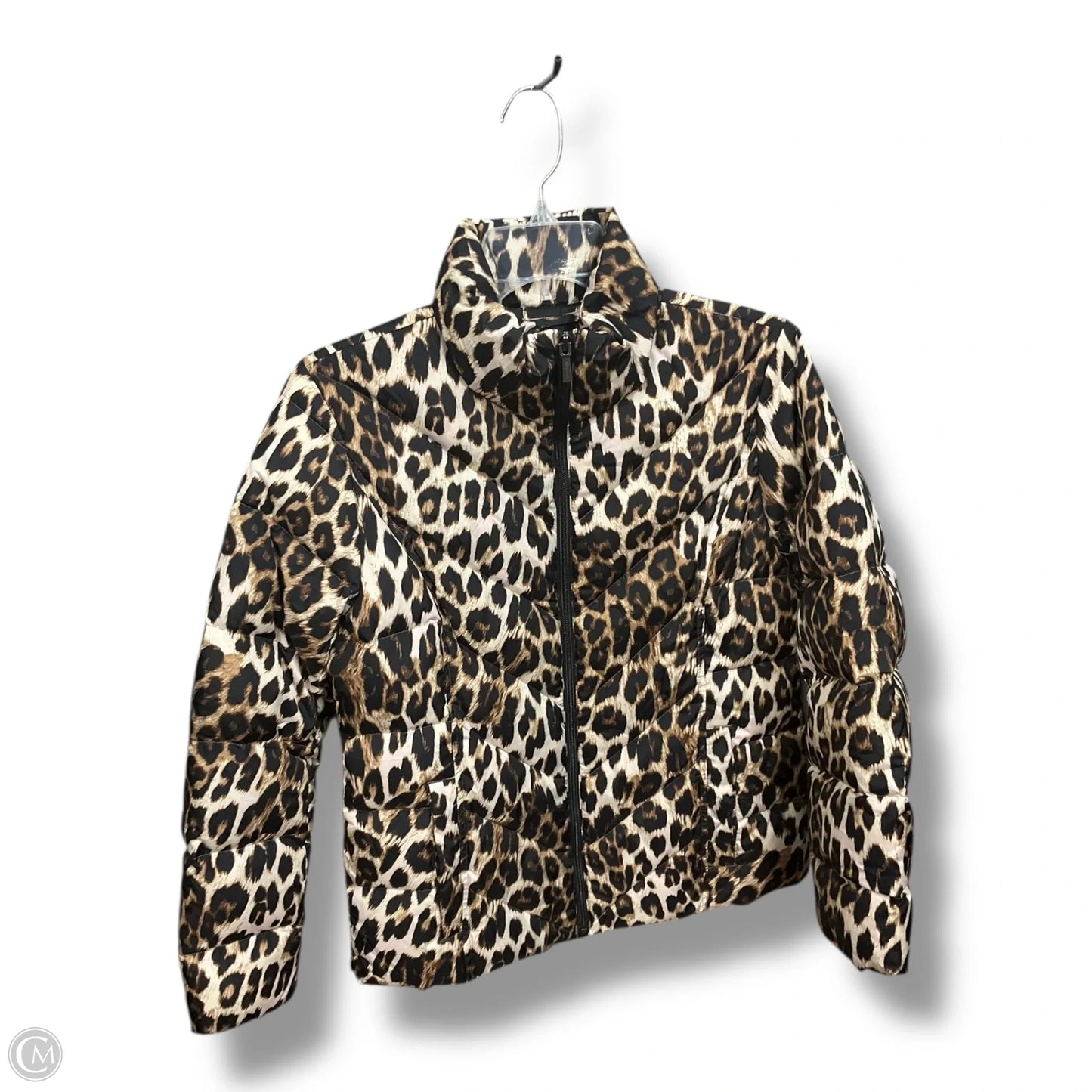 Jacket Puffer & Quilted By Lands End In Animal Print, Size: Xs