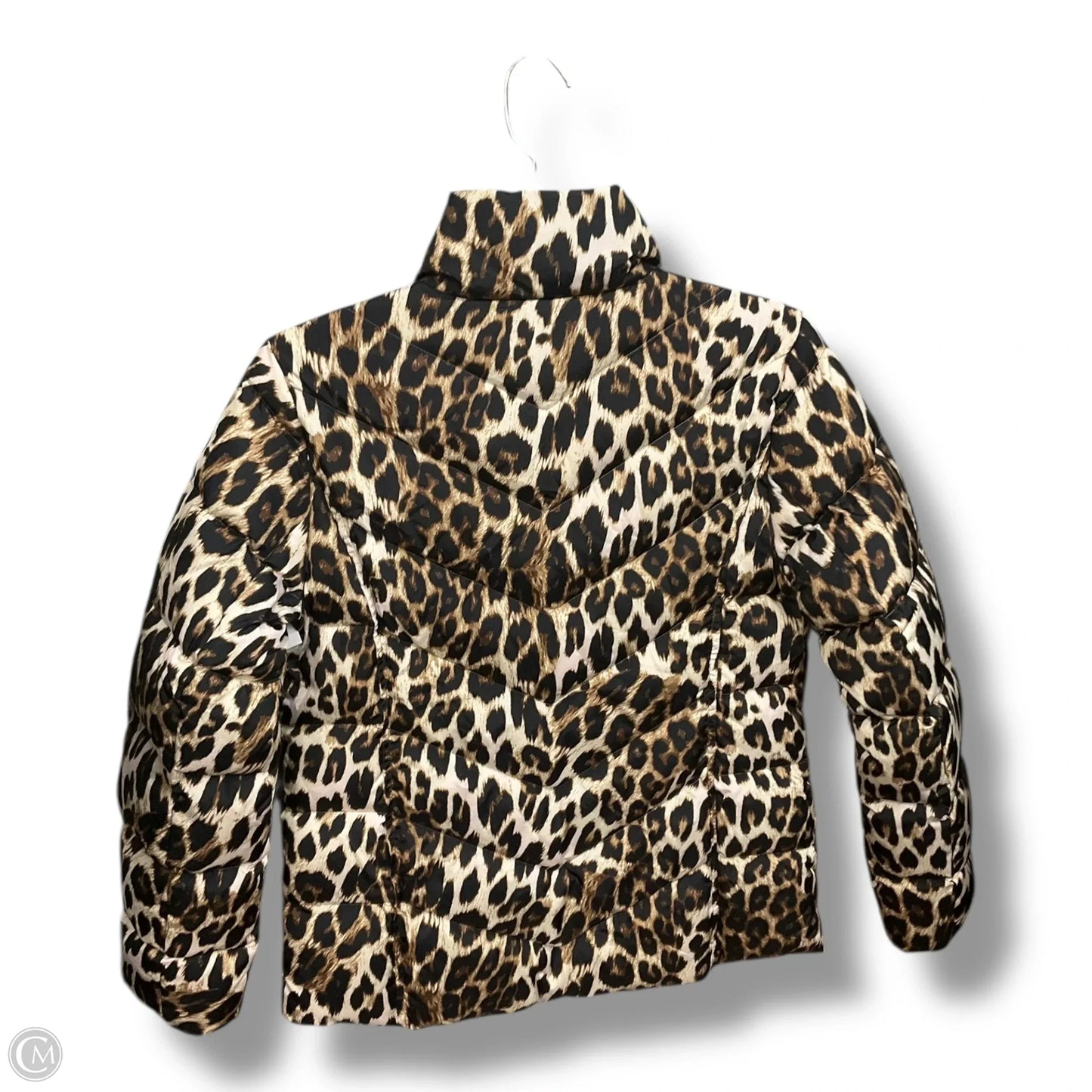 Jacket Puffer & Quilted By Lands End In Animal Print, Size: Xs