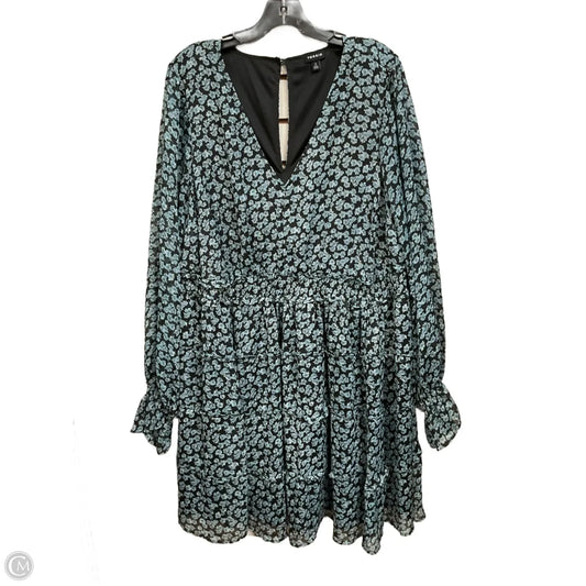 Dress Casual Short By Torrid In Floral Print, Size: 2x