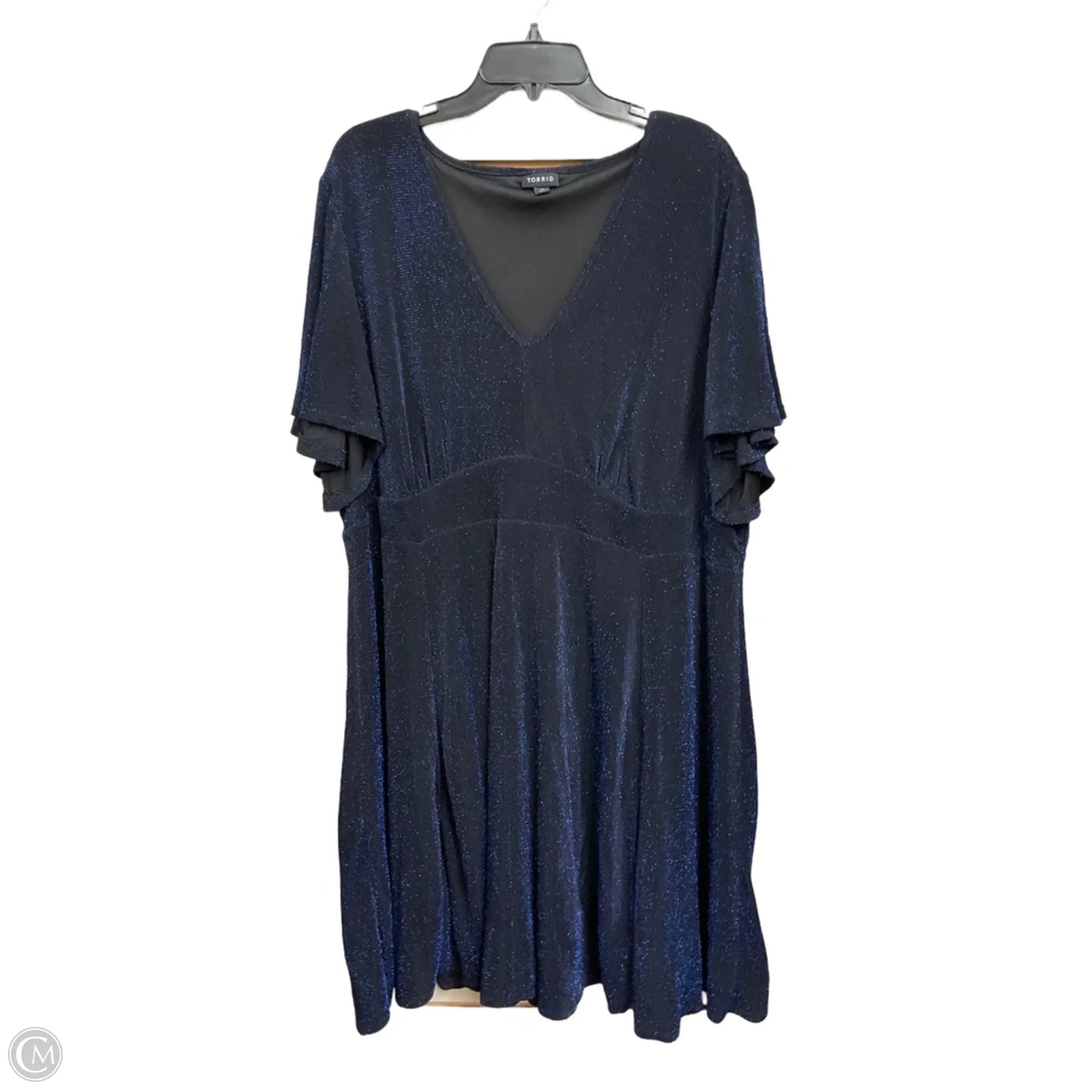 Dress Party Short By Torrid In Blue, Size: 4x