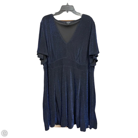 Dress Party Short By Torrid In Blue, Size: 4x