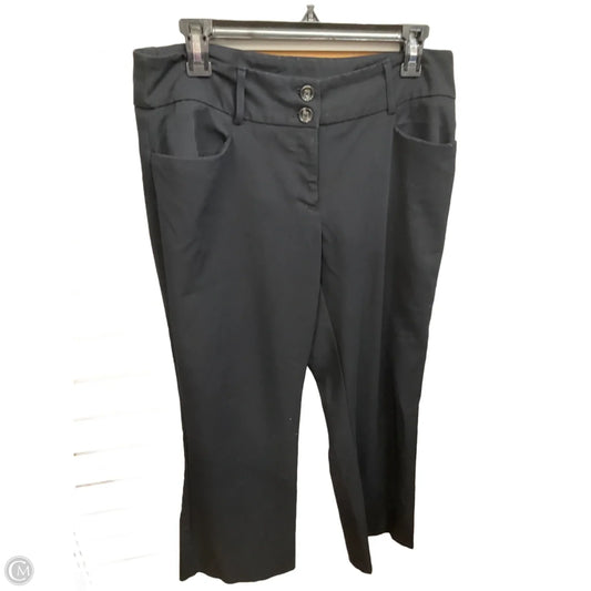 Pants Wide Leg By Alfani In Black, Size: 8