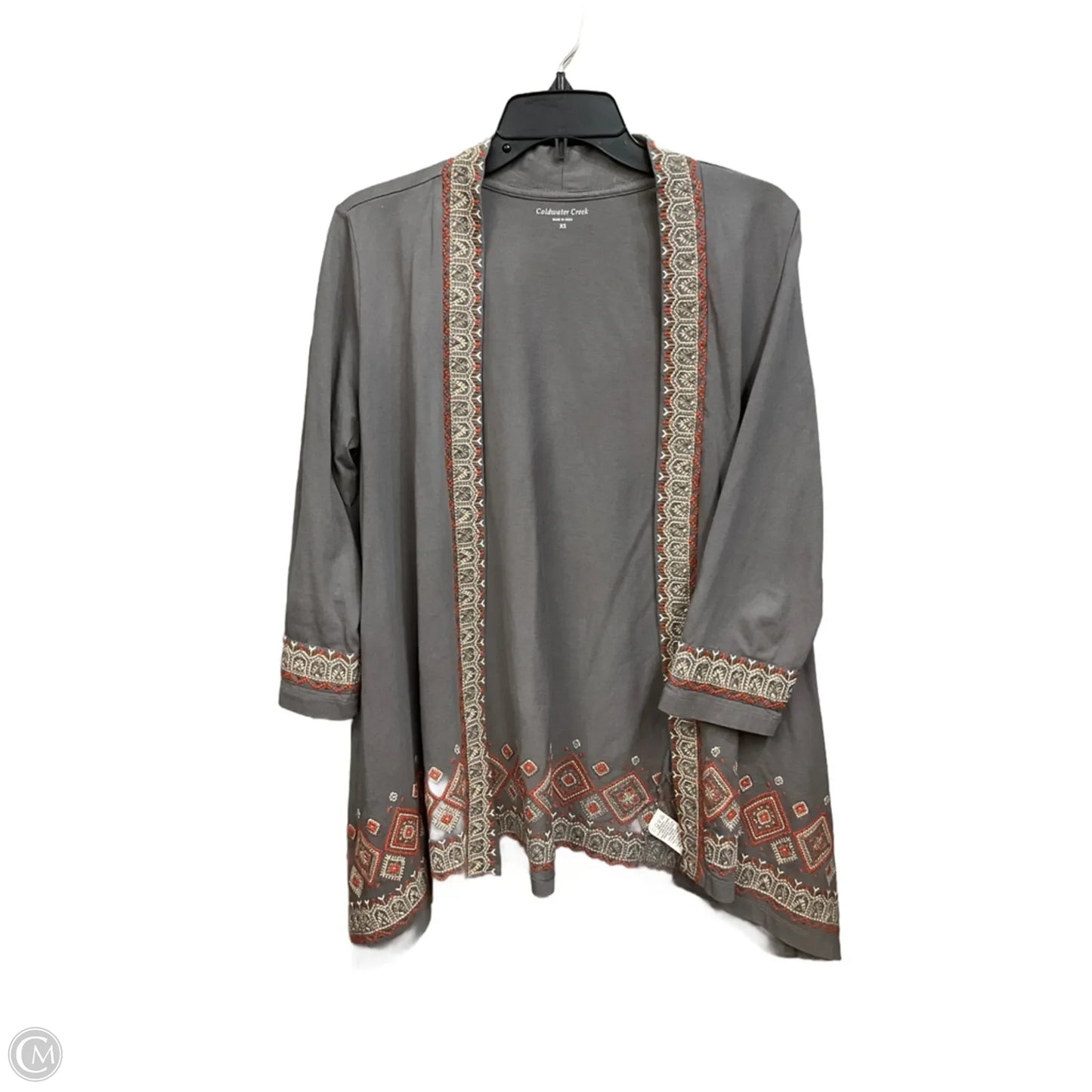 Cardigan By Coldwater Creek In Taupe, Size: Xs