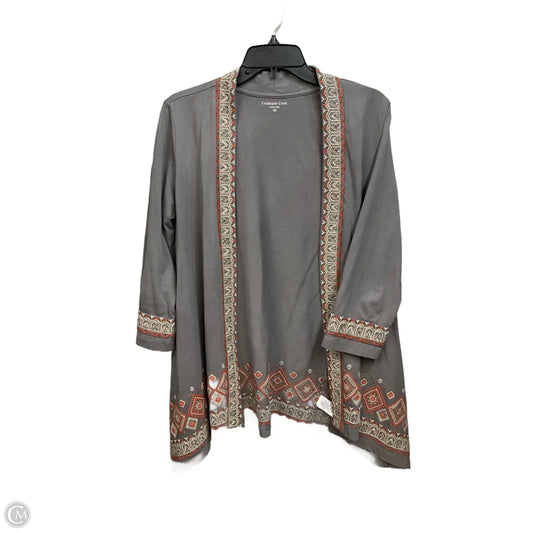 Cardigan By Coldwater Creek In Taupe, Size: Xs
