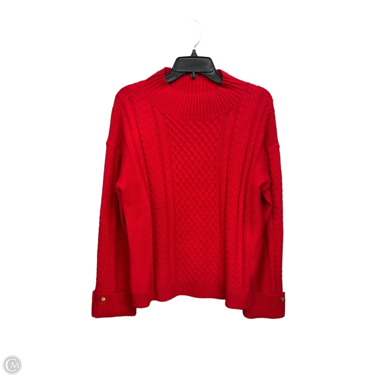 Sweater By Talbots In Red, Size: M