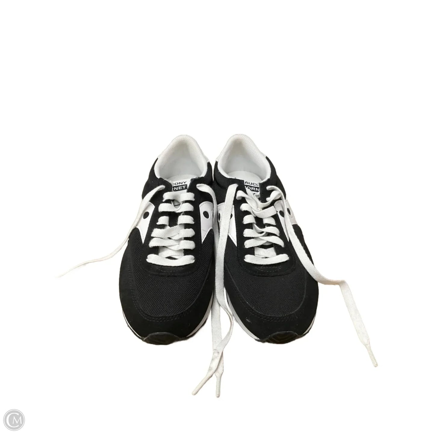 Shoes Athletic By Saucony In Black & White, Size: 6.5