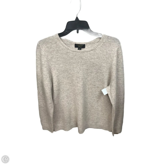 Sweater Cashmere By Charter Club In Beige, Size: Xl