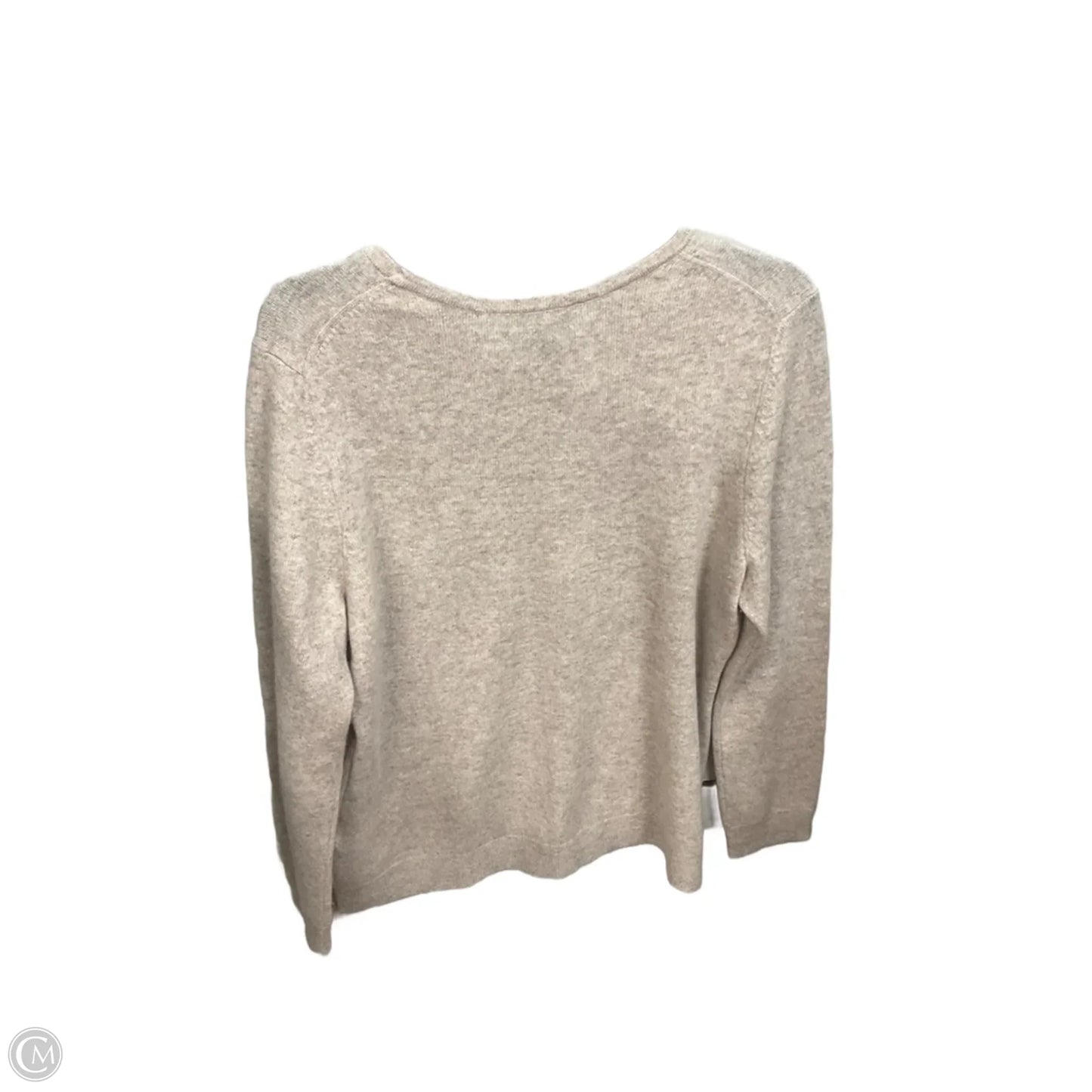 Sweater Cashmere By Charter Club In Beige, Size: Xl