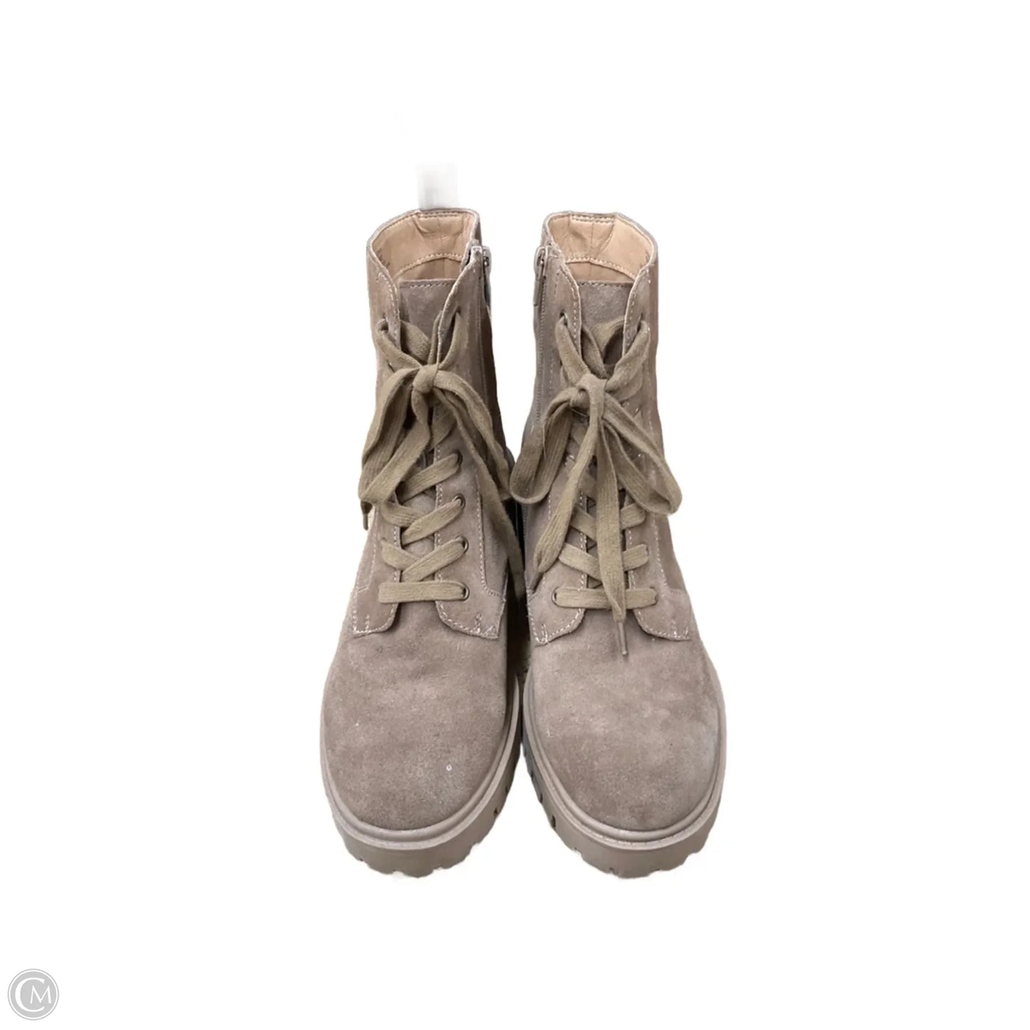 Boots Hiking By Crown Vintage In Tan, Size: 9
