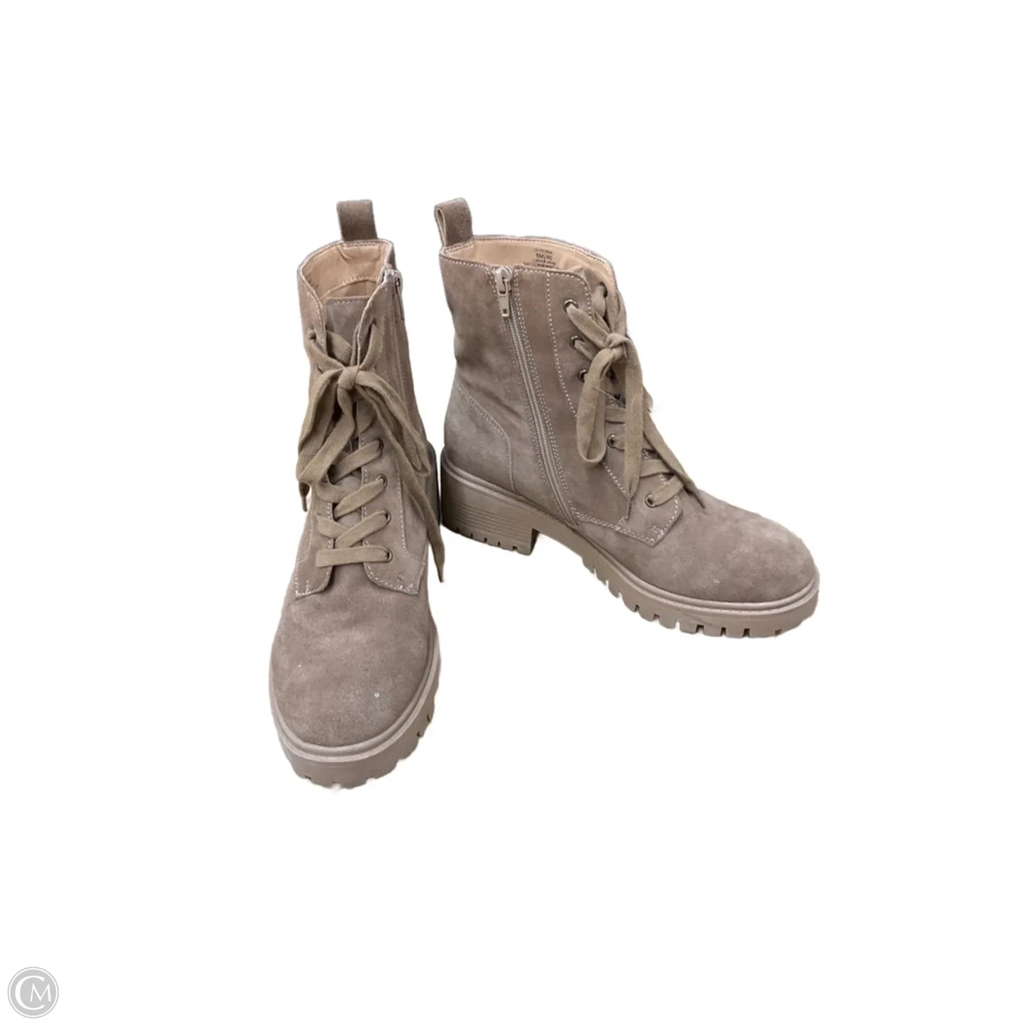 Boots Hiking By Crown Vintage In Tan, Size: 9