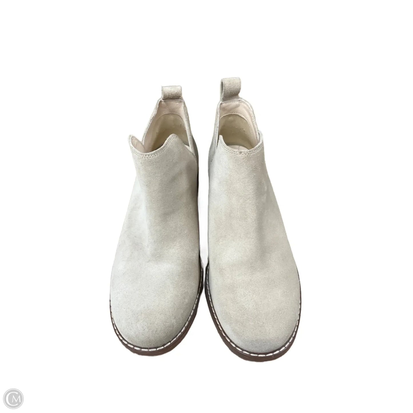 Boots Ankle Flats By Hush Puppies In Beige, Size: 9