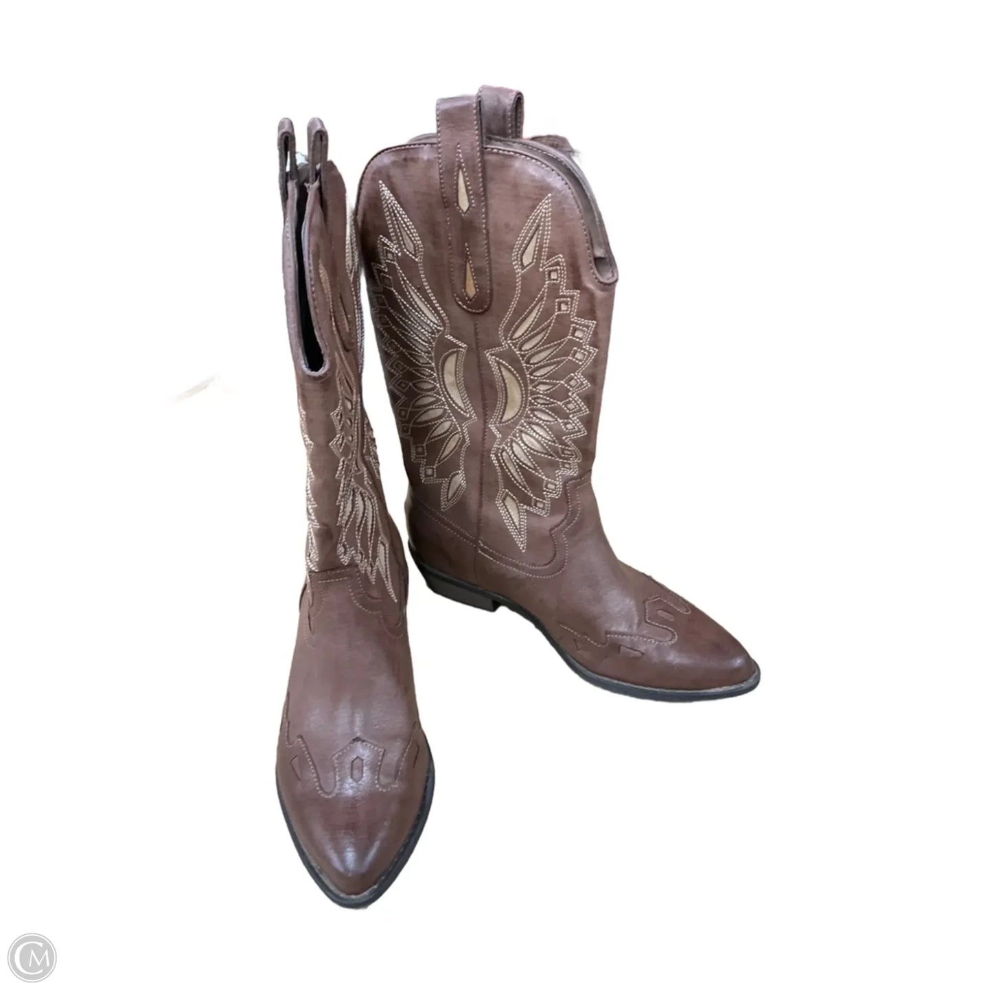 Boots Western By Coconuts In Brown, Size: 9