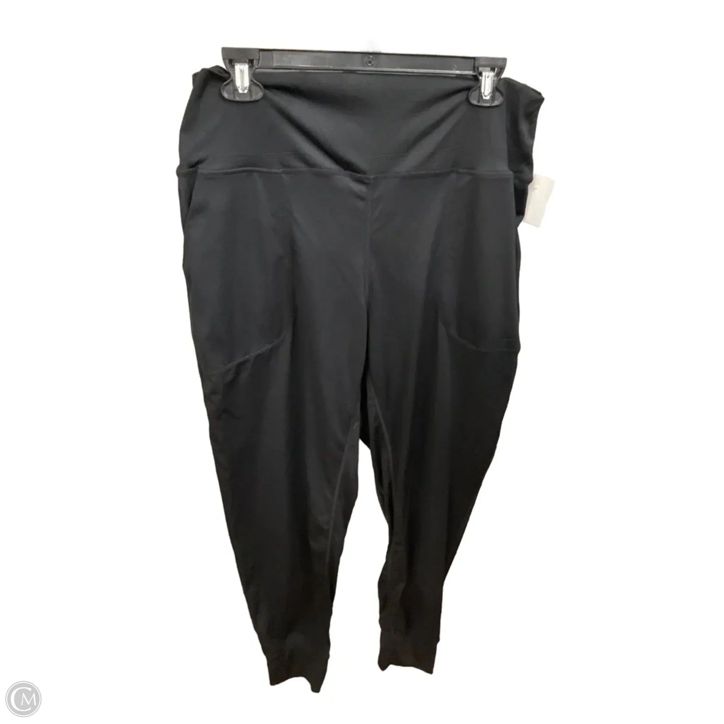 Athletic Pants By Clothes Mentor In Black, Size: Xl