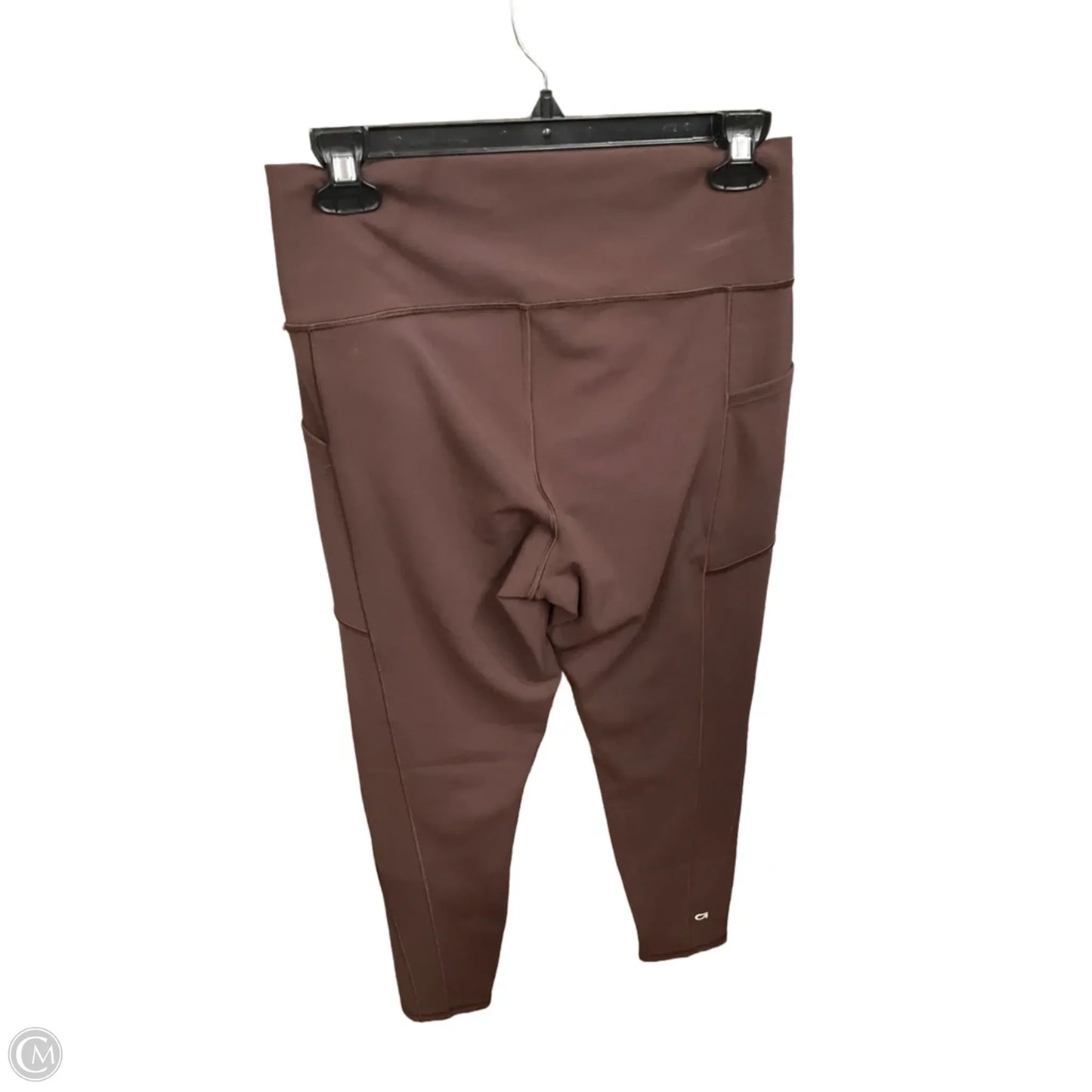 Athletic Leggings Capris By Gap In Brown, Size: L