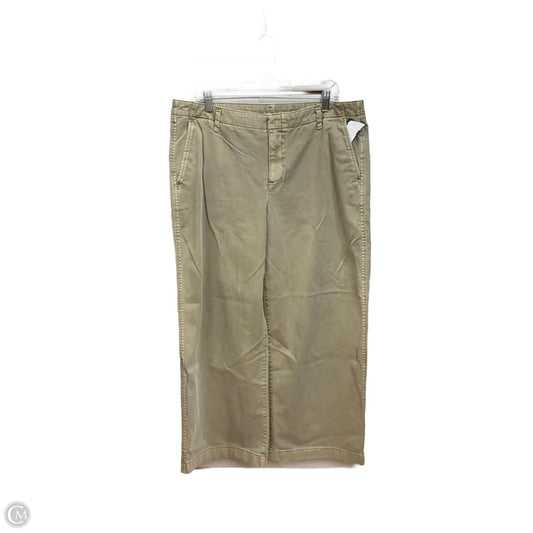 Pants Wide Leg By Gap In Green, Size: 16