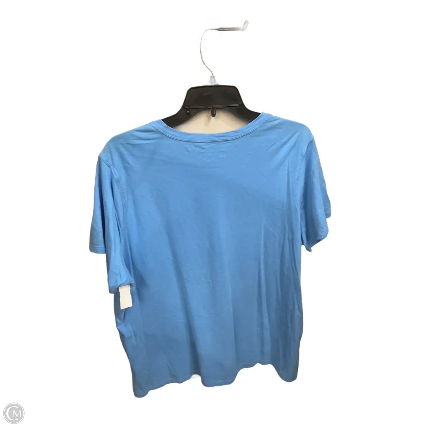 Top Short Sleeve By Carhartt In Blue, Size: 2x