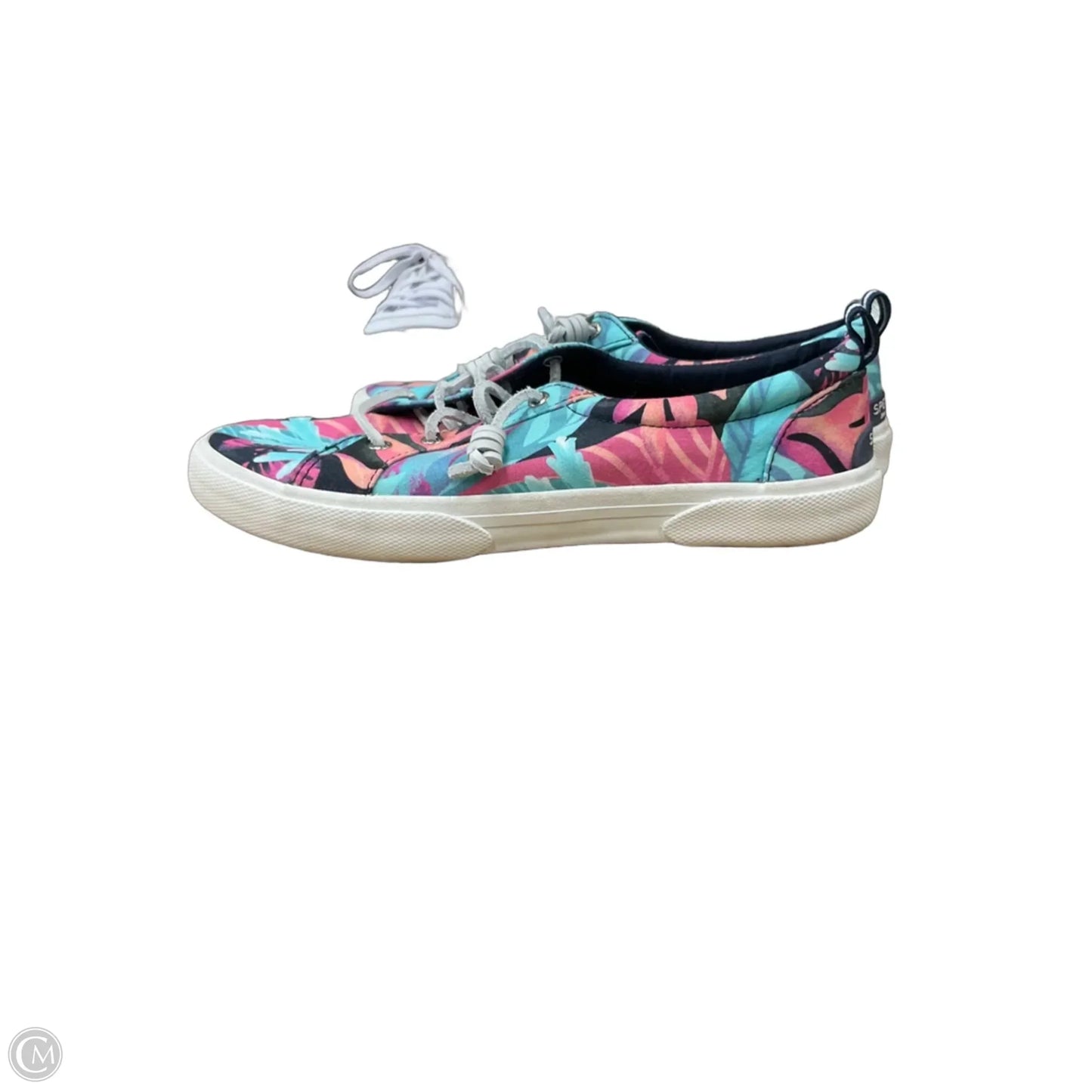 Shoes Sneakers By Sperry In Floral Print, Size: 8.5