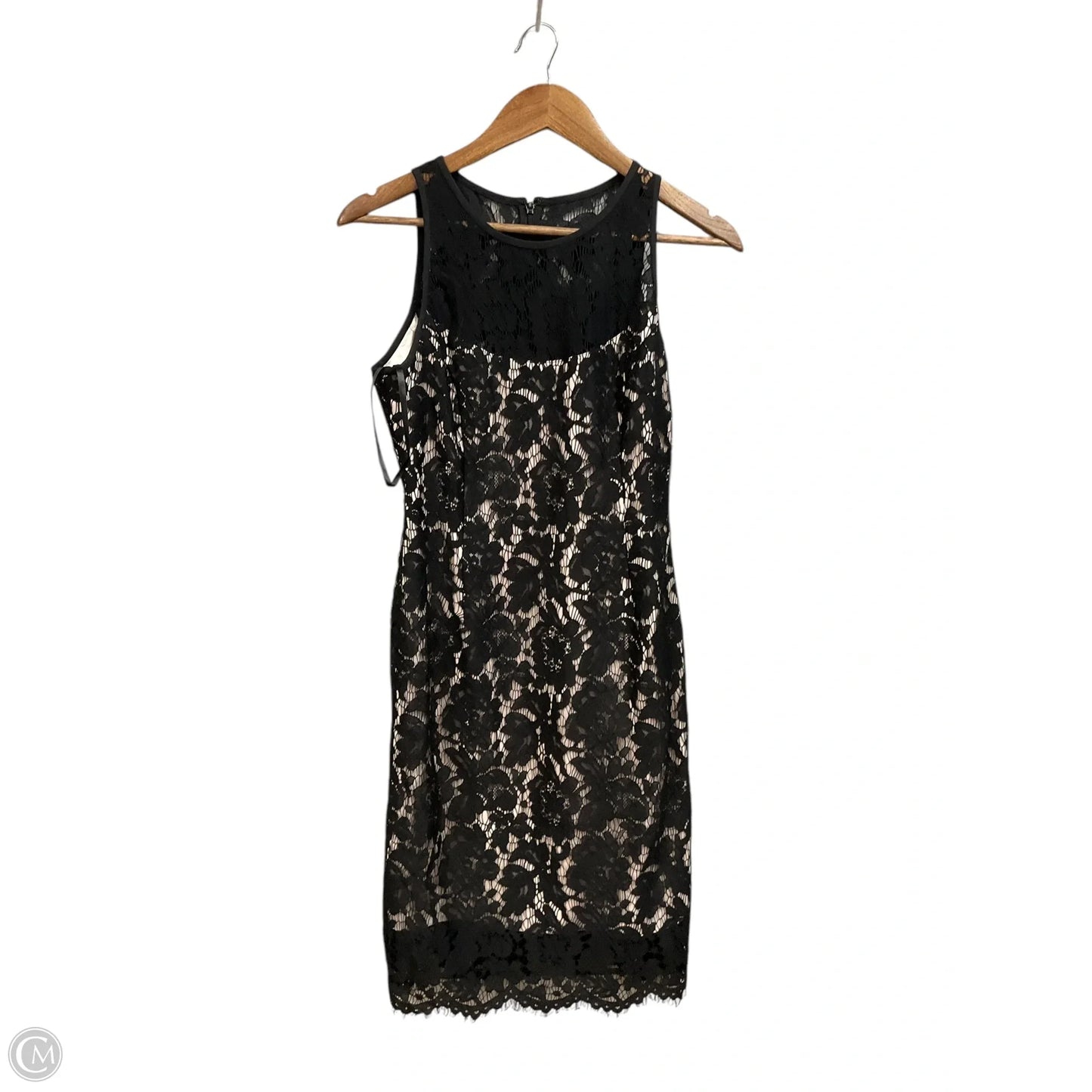 Dress Party Short By White House Black Market In Black & Cream, Size: 2