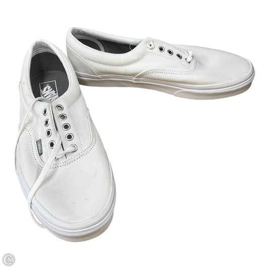 Shoes Sneakers By Vans In White, Size: 11