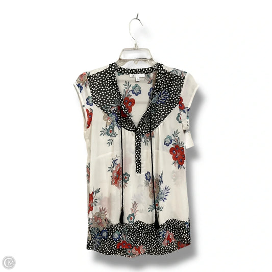 Blouse Sleeveless By Dr2 In Floral Print, Size: Xs
