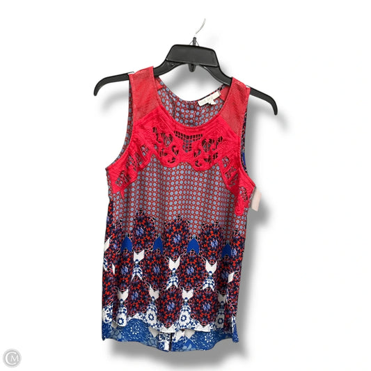 Top Sleeveless By Clothes Mentor In Multi-colored, Size: Sp