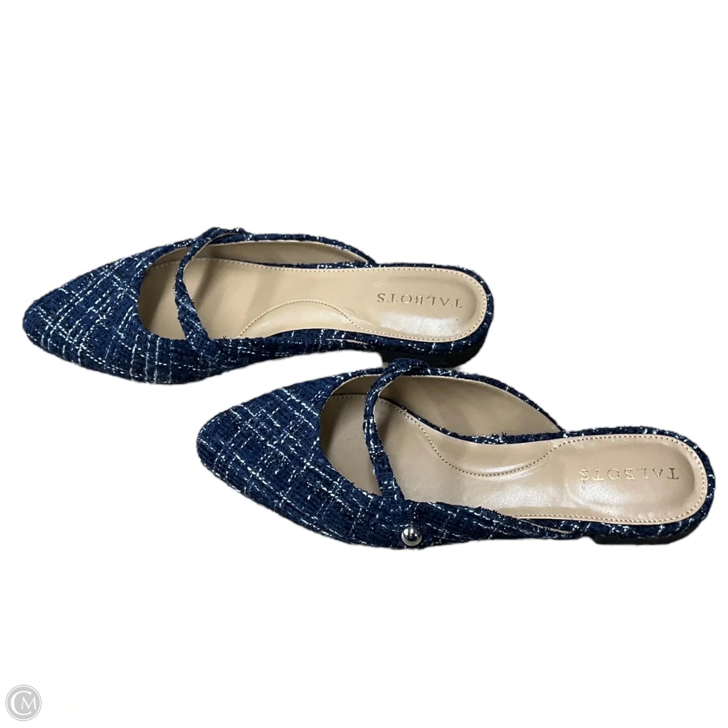 Shoes Flats By Talbots In Blue, Size: 7