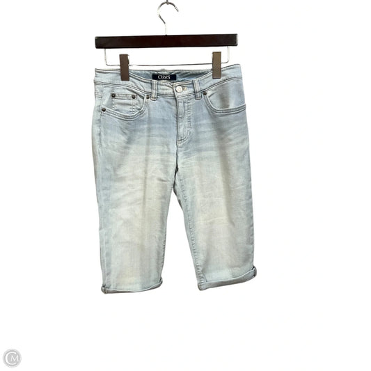 Shorts By Chaps In Blue Denim, Size: 2